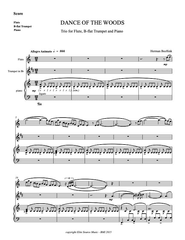 dance of the woods beeftink