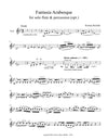FANTASIA ARABESQUE | Flute Solo and Percussion | by Herman Beeftink | SHEET MUSIC (DIGITAL DOWNLOAD)