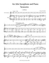 SEASONS (Spring, Summer, Autumn, Winter) COMPLETE | for Alto Saxophone and Piano | by Herman Beeftink | Sheet Music (DIGITAL DOWNLOAD)