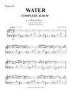 WATER | COMPLETE ALBUM | Piano Solo | by Herman Beeftink | Sheet Music (DIGITAL DOWNLOAD)
