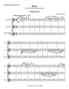 BIRDS | for 2 B-flat Clarinets and Bass clarinet | Complete (Parts I, II, III)  | by Herman Beeftink | Score and all Parts (DIGITAL DOWNLOAD)