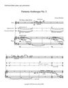 FANTASIA ARABESQUE NO. 2 | Flute, Piano and Percussion(opt.) | by Herman Beeftink | SHEET MUSIC (DIGITAL DOWNLOAD)