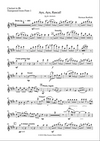 TRANSPOSITION "Aye, Aye, Rascal!" (for Low Flutes) - CLAR IN Bb from FLUTE 1 - SHEET MUSIC - Herman Beeftink