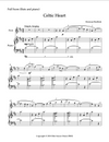 CELTIC HEART | for Flute and Piano | by Herman Beeftink | Sheet Music (DIGITAL DOWNLOAD)