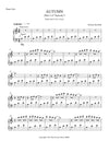 AUTUMN | Piano Solo | by Herman Beeftink | Sheet Music (DIGITAL DOWNLOAD)