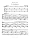 NOCTURNE | for Flute and Piano | by Herman Beeftink | Sheet Music (DIGITAL DOWNLOAD)