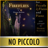 PLAY ALONG - "Fireflies" (piccolo, 2 flutes, and piano) - NO PICCOLO - AUDIO MP3 Accompaniment - Herman Beeftink