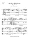 HIGHLANDS | Flute Trio (2 Flutes and Alto Flute) | by Herman Beeftink | Score and all Parts (DIGITAL DOWNLOAD)