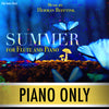 PLAY ALONG - "Summer" (flute and piano) - PIANO ONLY - AUDIO MP3 Accompaniment - Herman Beeftink