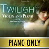 PLAY ALONG - "Twilight" (violin and piano) - PIANO ONLY - AUDIO MP3 Accompaniment - Herman Beeftink