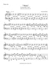 WATER | Piano Solo | by Herman Beeftink | Sheet Music (DIGITAL DOWNLOAD)