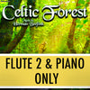 PLAY ALONG "Celtic Forest" (flute trio and piano) - FLUTE 2 & PIANO ONLY - AUDIO MP3 Accompaniment - Herman Beeftink