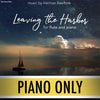 PLAY ALONG "Leaving the Harbor" (flute and piano) - PIANO ONLY - AUDIO MP3 Accompaniment - Herman Beeftink